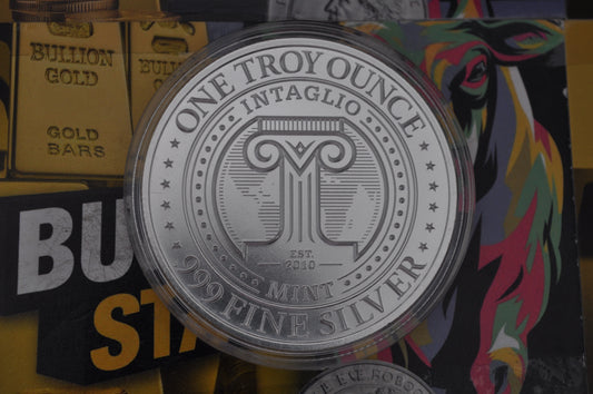 1oz Silver “The Unicorn” Coin | Intaglio Mint | .999 Fine Silver | Mythical Creatures Series | High Relief