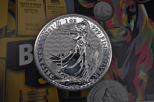 2021 1oz Silver Britannia Coin