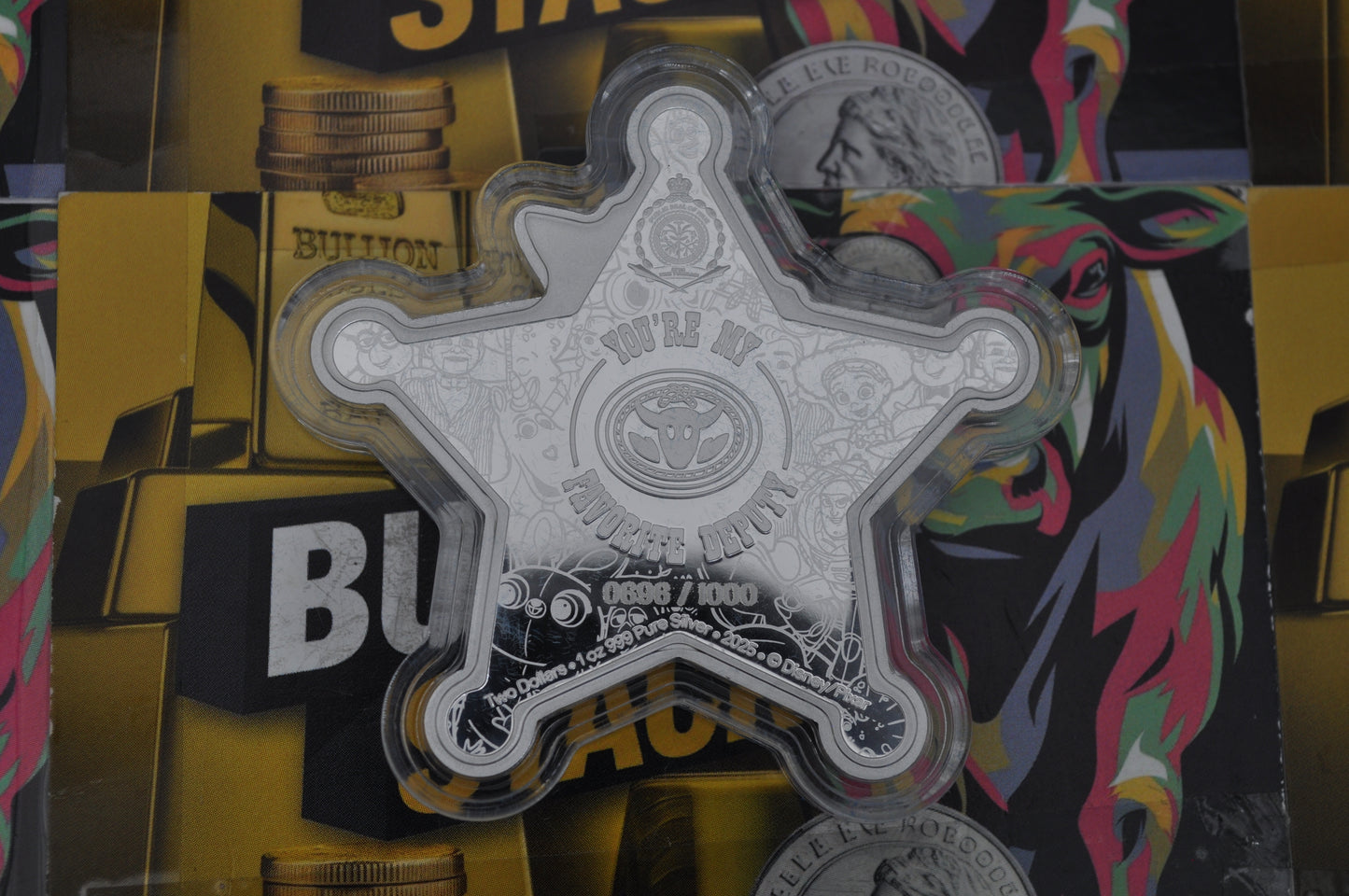 Disney Pixar – Toy Story (1995) 30th Anniversary | Woody | 1oz .999 Fine Silver Collectible Coin | Limited Edition