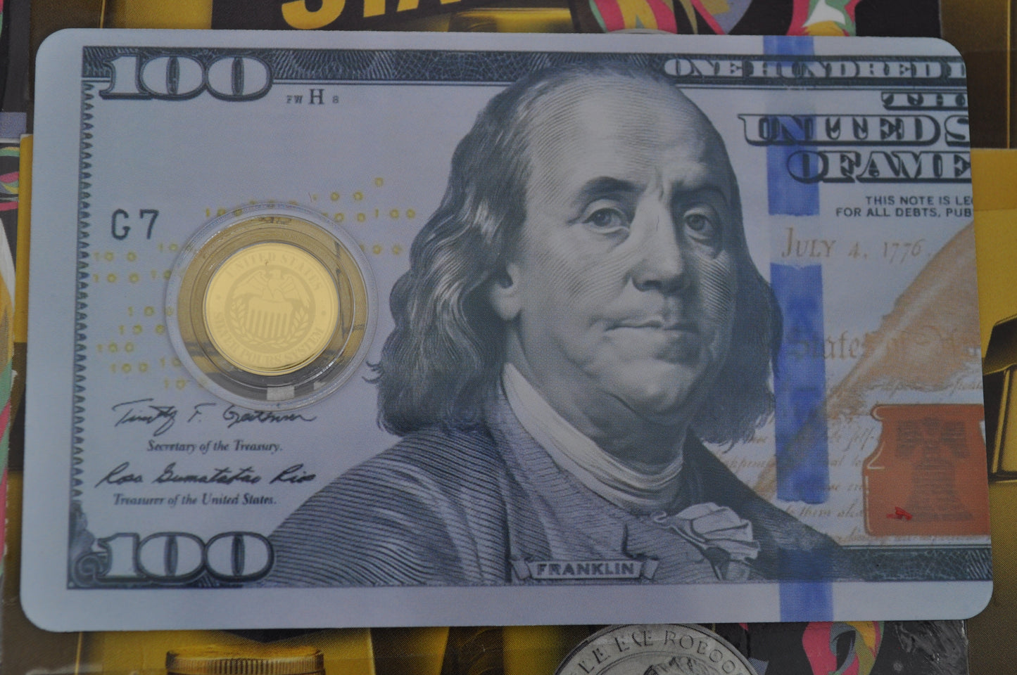 Republic of Liberia – Benjamin 1/1000 oz Gold Coin | .9999 Fine Gold | Limited Edition | In Assay Card