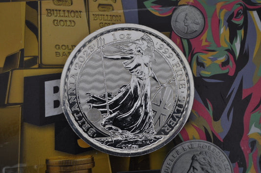 2023 1oz Silver Britannia | King’s Coronation Edition | .999 Fine Silver | The Royal Mint