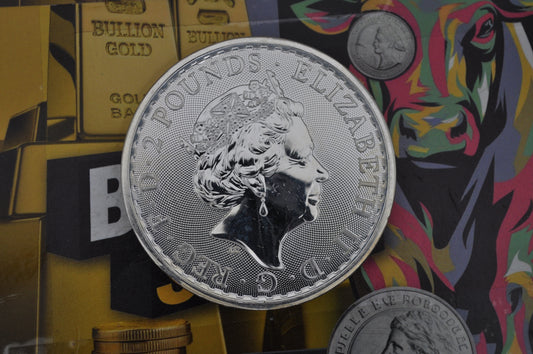 2020 1oz Silver Britannia | Rat Privy Mark | .999 Fine Silver | The Royal Mint