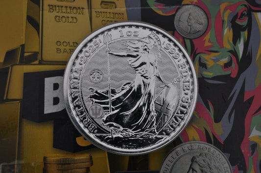 2025 1oz Silver Britannia | Tilawa Privy Mark | .999 Fine Silver | The Royal Mint