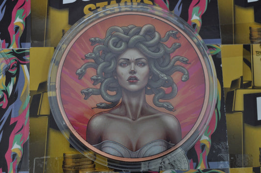 5 oz Copper Medusa Round | High-Detail Mythological Series | .999 Copper | In Capsule