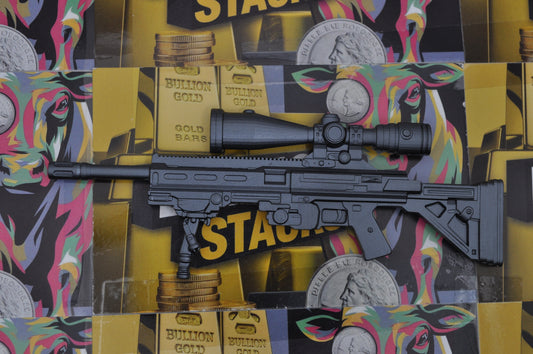 Mint of MK AG 47 Widowmaker | Deadliest Weapons Series | 2oz Obsidian Black Silver | Limited to 333