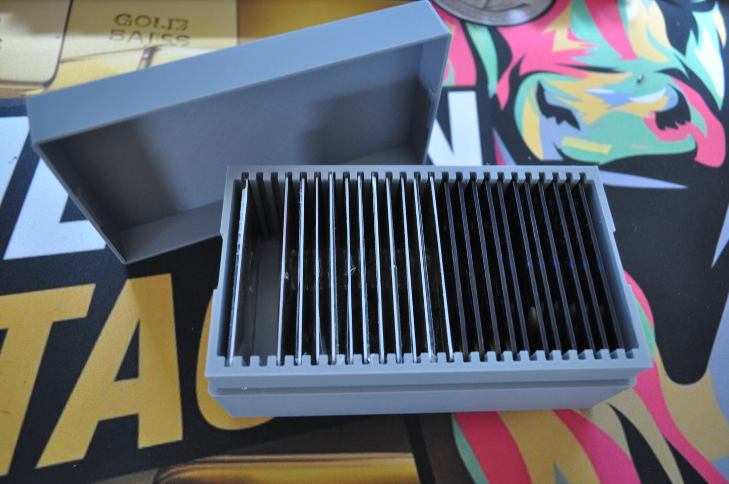 Bullion Stacks Carded Bullion Storage Box | Fits 25 Carded Bars Horizontally