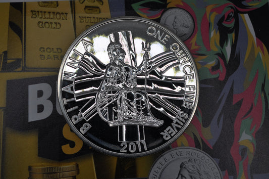 2011 1oz Silver Britannia Coin