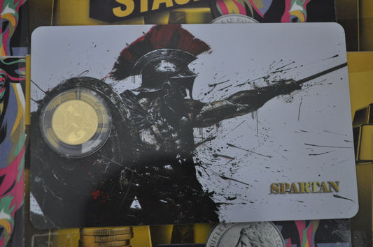 2026 Republic of Liberia Spartan 1/1000 oz Gold Coin