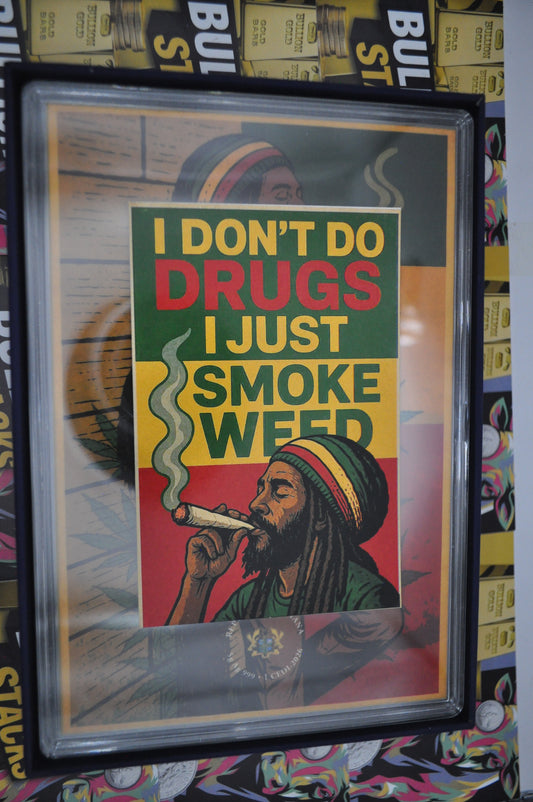 I JUST SMOKE WEED 5g Silver Coin 1 Cedi Ghana 2026