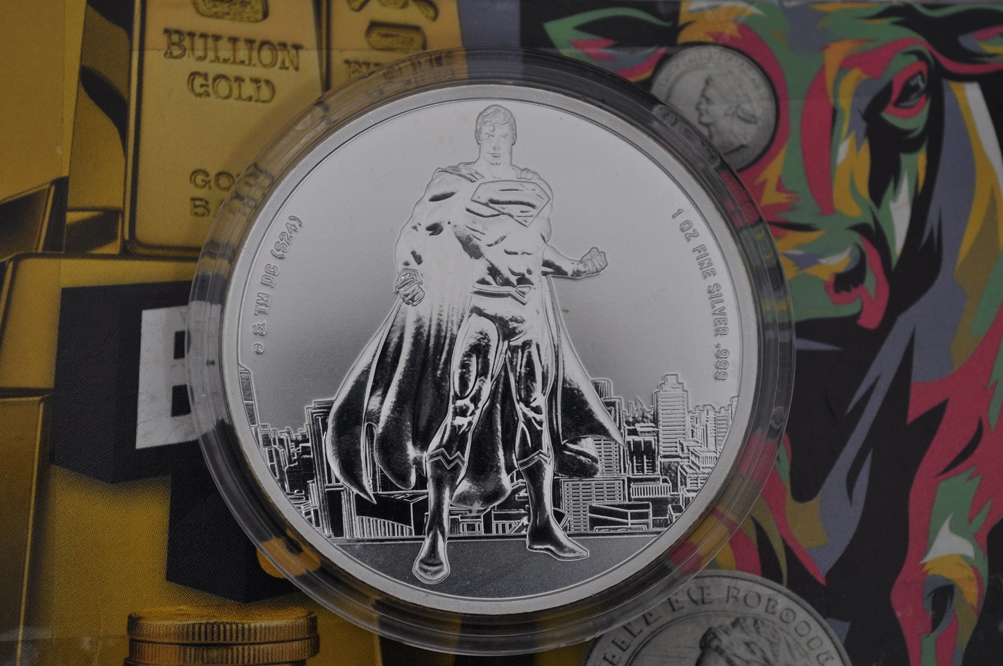 2024 1oz Silver Superman Coin | Samoa | DC Comics™ Collectible | .999 Fine Silver