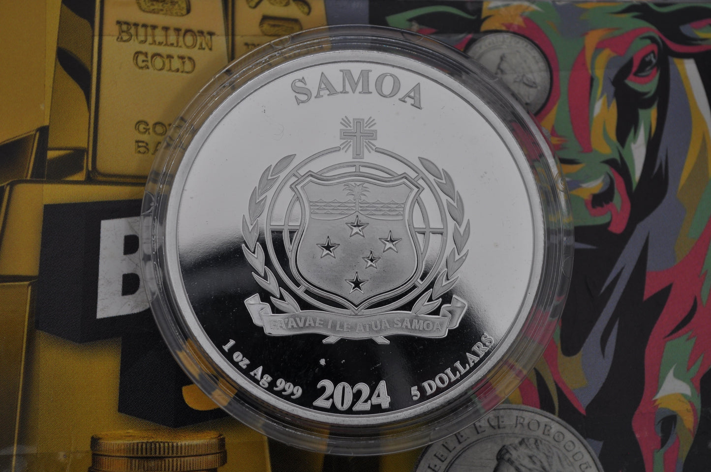 2024 1oz Silver Superman Coin | Samoa | DC Comics™ Collectible | .999 Fine Silver