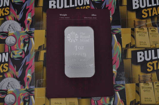 1oz Silver Bar – Odin | The Royal Mint x Germania Mint | .9999 Fine Silver (Assay Card)