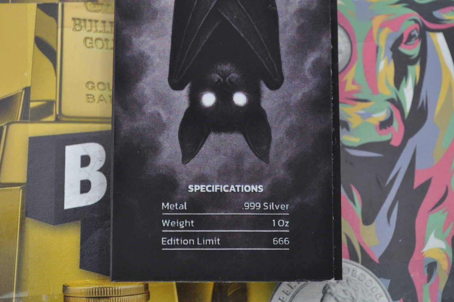 1oz Silver Bar – Mama I’m Coming Home | Ozzy Osbourne | Limited Mintage 666 | .999 Fine Silver