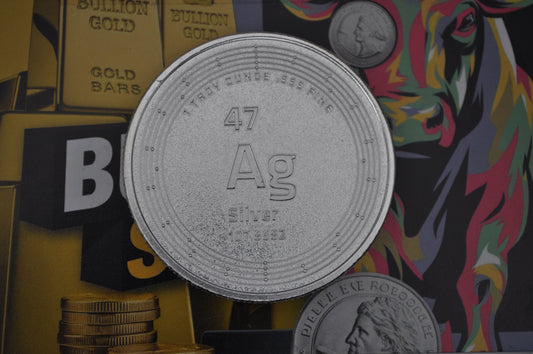1oz Silver Elemental Bullion Coin