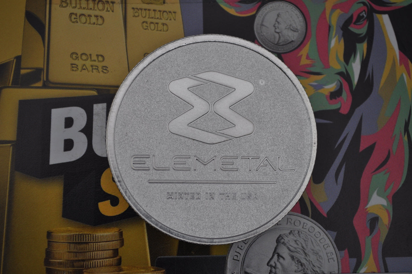1oz Silver Elemental Bullion Coin