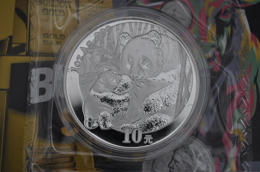 2005 1oz Chinese Silver Panda – In Original Mint Packaging (OMP)