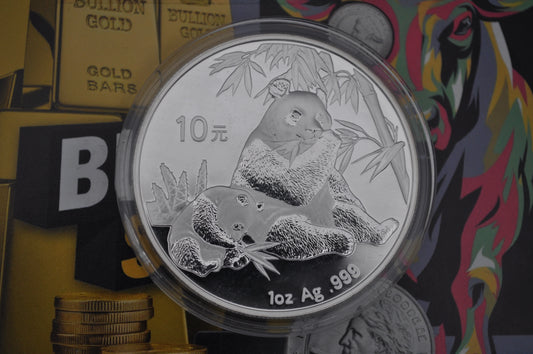 2007 1oz Chinese Silver Panda Coin