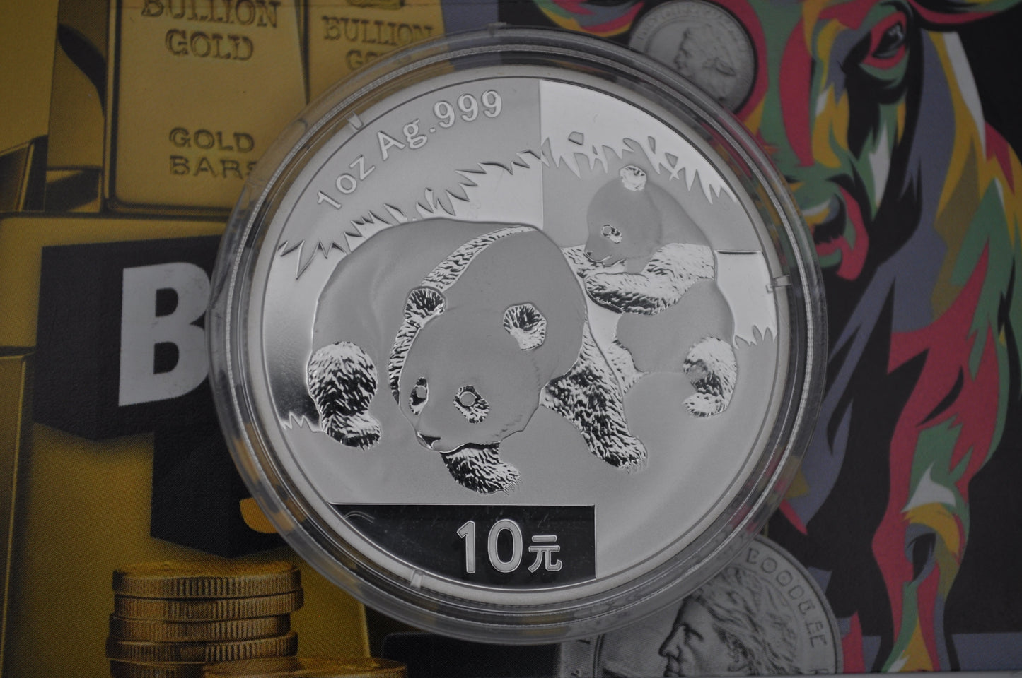 2008 1oz Chinese Silver Panda Coin