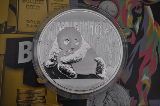 2015 1oz Chinese Silver Panda Coin