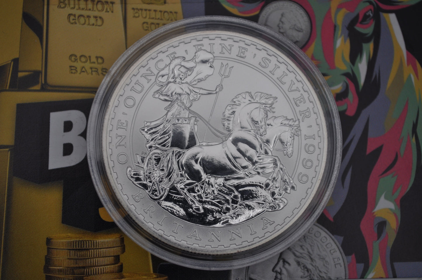 1999 1oz Silver Britannia Coin