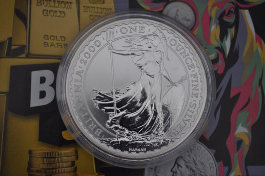 2000 1oz Silver Britannia Coin