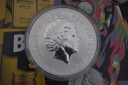 2002 1oz Silver Britannia Coin