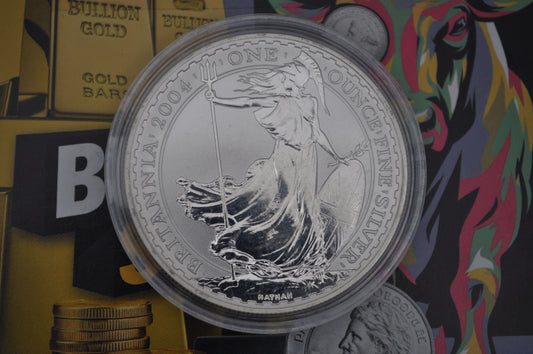 2004 1oz Silver Britannia Coin