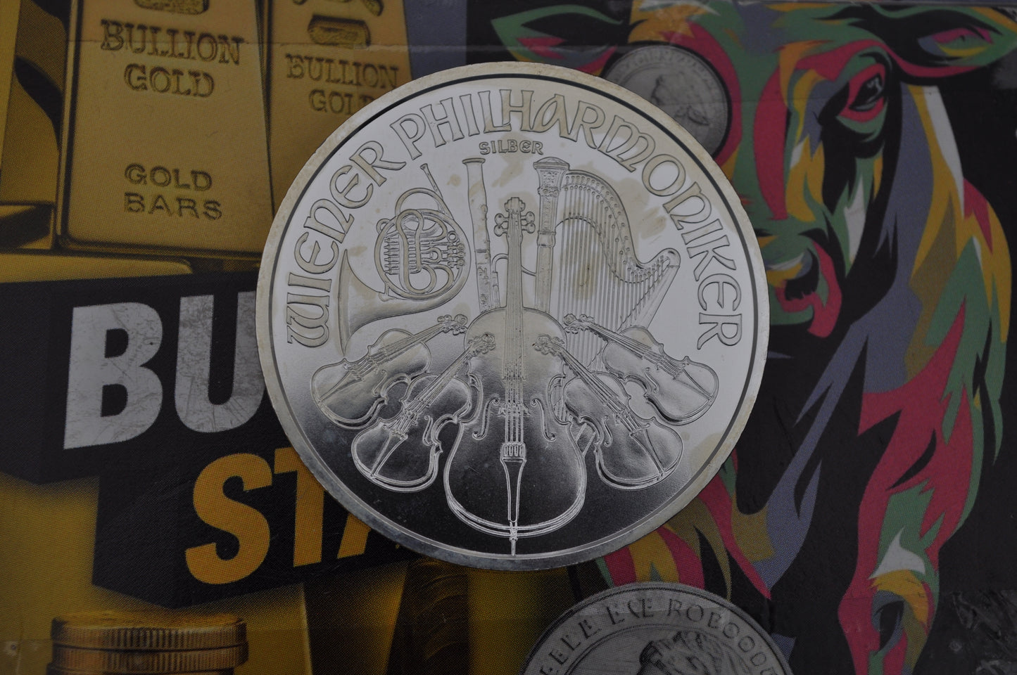 2014 1oz Silver Philharmonic | Austrian Mint | .999 Fine Silver | In Capsule