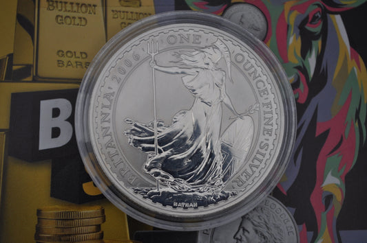 2006 1oz Silver Britannia Coin