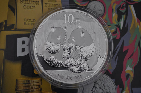 2009 1oz Chinese Silver Panda Coin