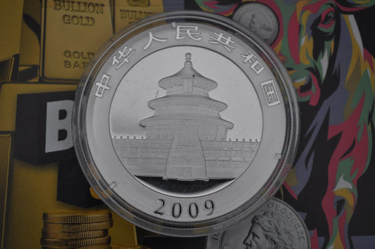 2009 1oz Chinese Silver Panda Coin