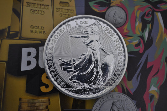 2018 1oz Silver Britannia Coin