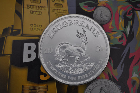 2021 1oz Silver Krugerrand Coin