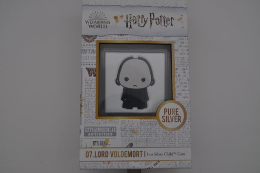Niue 1oz Lord Voldemort Chibi Coin – .999 Fine Silver – Officially Licensed