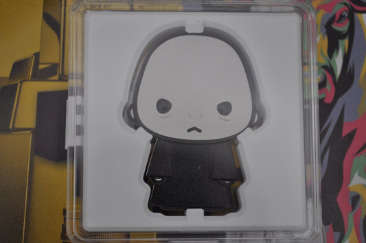 Niue 1oz Lord Voldemort Chibi Coin – .999 Fine Silver – Officially Licensed