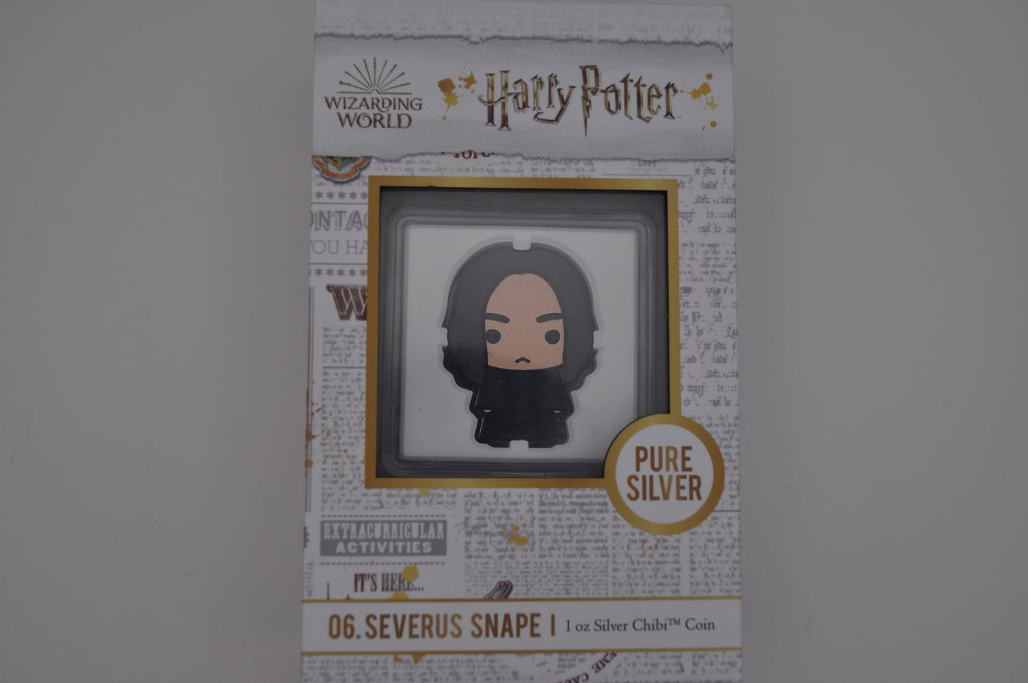 Niue 1oz Severus Snape Chibi Coin – .999 Fine Silver – Officially Licensed