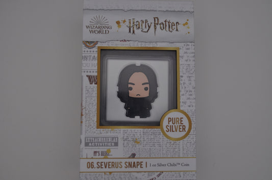 Niue 1oz Severus Snape Chibi Coin – .999 Fine Silver – Officially Licensed