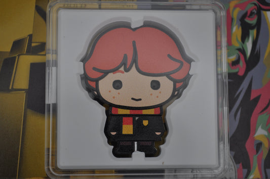 Niue 1oz Ron Weasley Chibi Coin – .999 Fine Silver – Officially Licensed