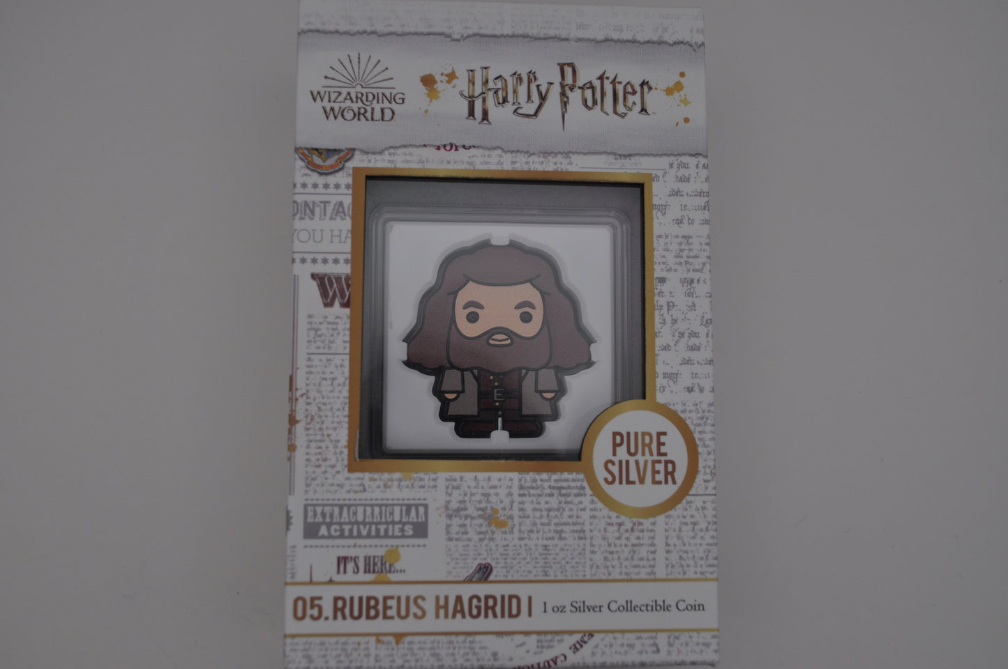 Niue 1oz Rubeus Hagrid Chibi Coin – .999 Fine Silver – Officially Licensed