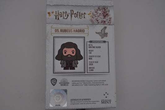 Niue 1oz Rubeus Hagrid Chibi Coin – .999 Fine Silver – Officially Licensed