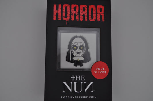 Niue 1oz The Nun Chibi Coin – “This is Horror” Series – .999 Fine Silver – Officially Licensed