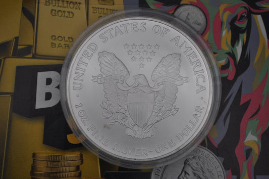 2003 1oz American Silver Eagle – Ram Privy Mark – .999 Fine Silver