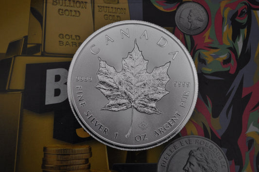 2019 1oz Silver Canadian Maple Coin