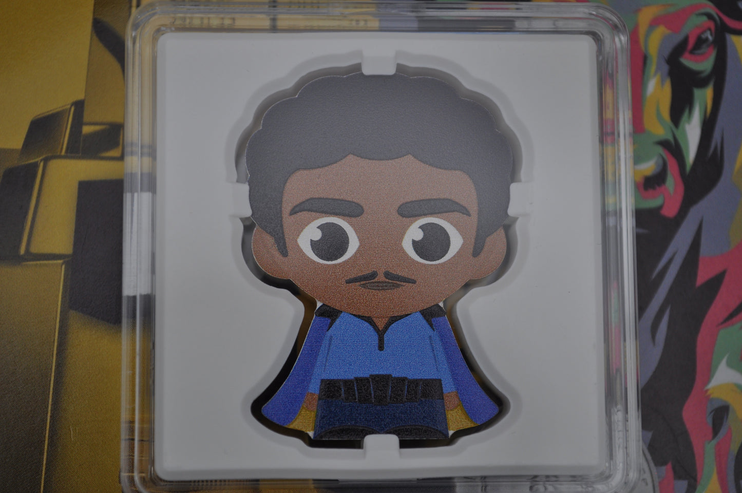 1oz Silver Star Wars™ Chibi® Coin – Lando Calrissian™ (2023) | New Zealand Mint