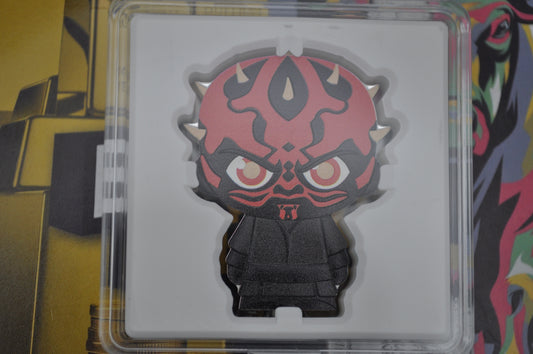 1oz Silver Star Wars™ Chibi® Coin – Darth Maul™ #15 (2022) | New Zealand Mint