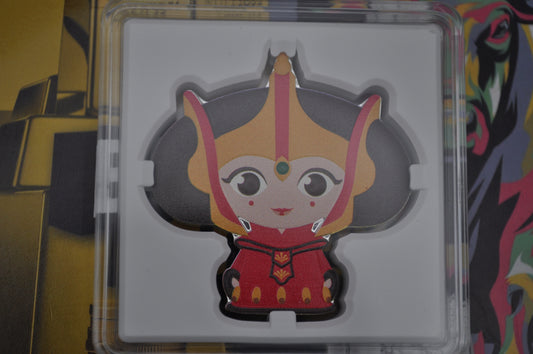 1oz Silver Star Wars™ Chibi® Coin – Padmé Amidala™ #12 | New Zealand Mint