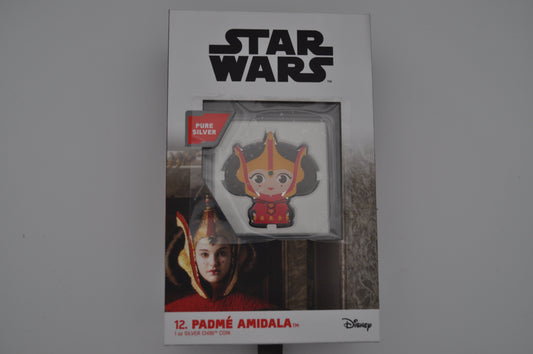 1oz Silver Star Wars™ Chibi® Coin – Padmé Amidala™ #12 | New Zealand Mint