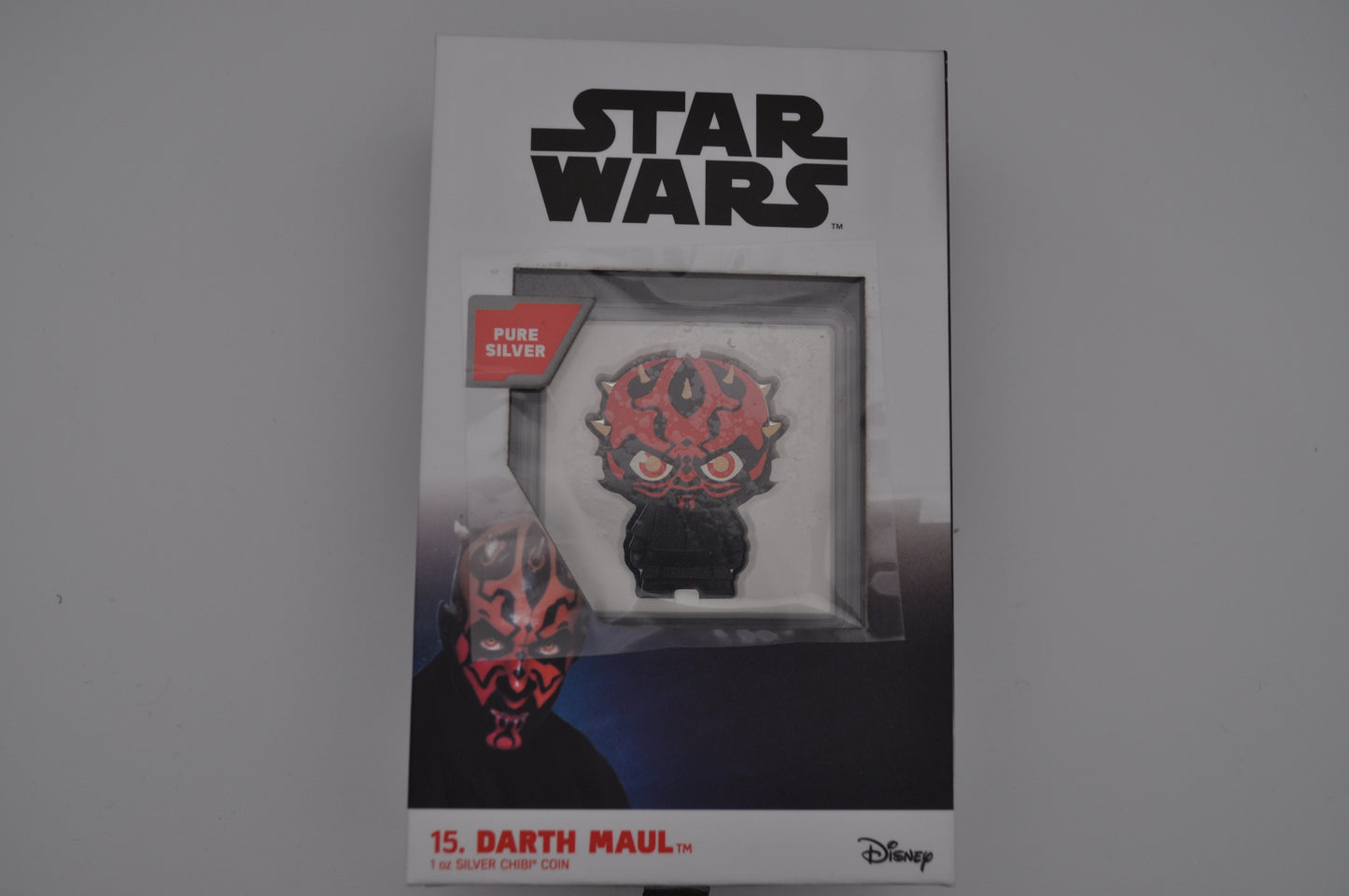 1oz Silver Star Wars™ Chibi® Coin – Darth Maul™ #15 (2022) | New Zealand Mint