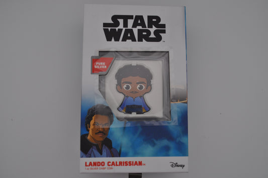 1oz Silver Star Wars™ Chibi® Coin – Lando Calrissian™ (2023) | New Zealand Mint