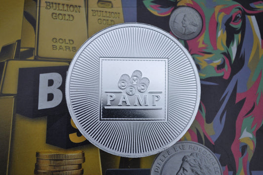 1oz Silver Round – PAMP USA | .999 Fine Silver